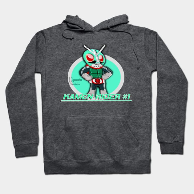 Chibi #1 Karate Bugman Hoodie by DynamiteSunshine